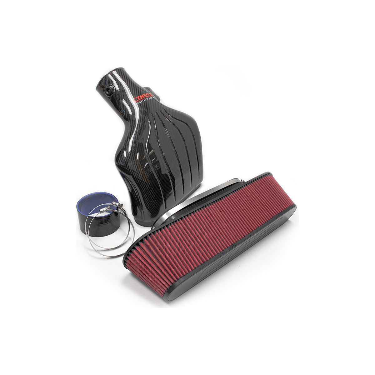 Corsa - Carbon Fiber Air Intake | 2008-13 Corvette C6 LS3, 2006-13 Z06 LS7 (44108-1)