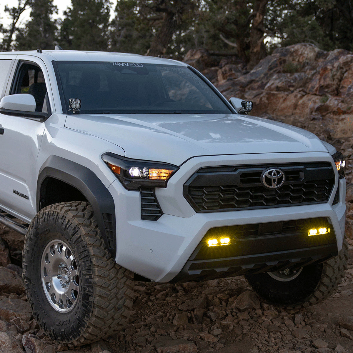 Baja Designs 2024+ Toyota Tacoma Squadron Sport A-pillar Kit