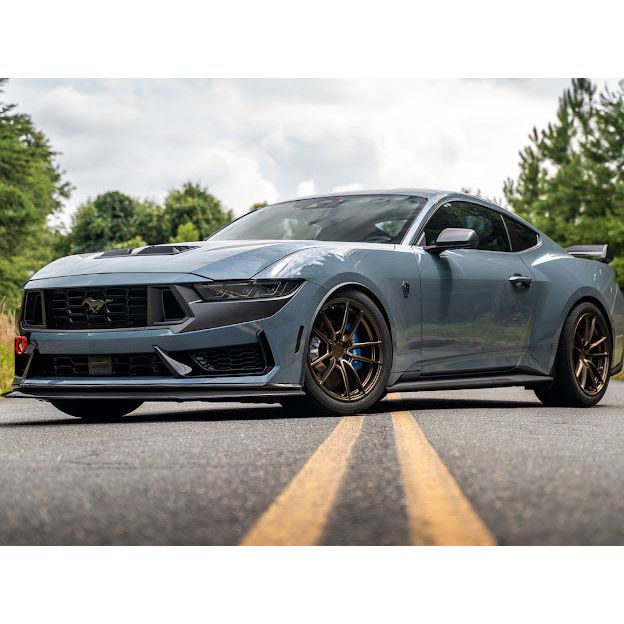 2024+ Ford Mustang Dark Horse Factory Carbon Fiber Front Bumper Lip Splitter