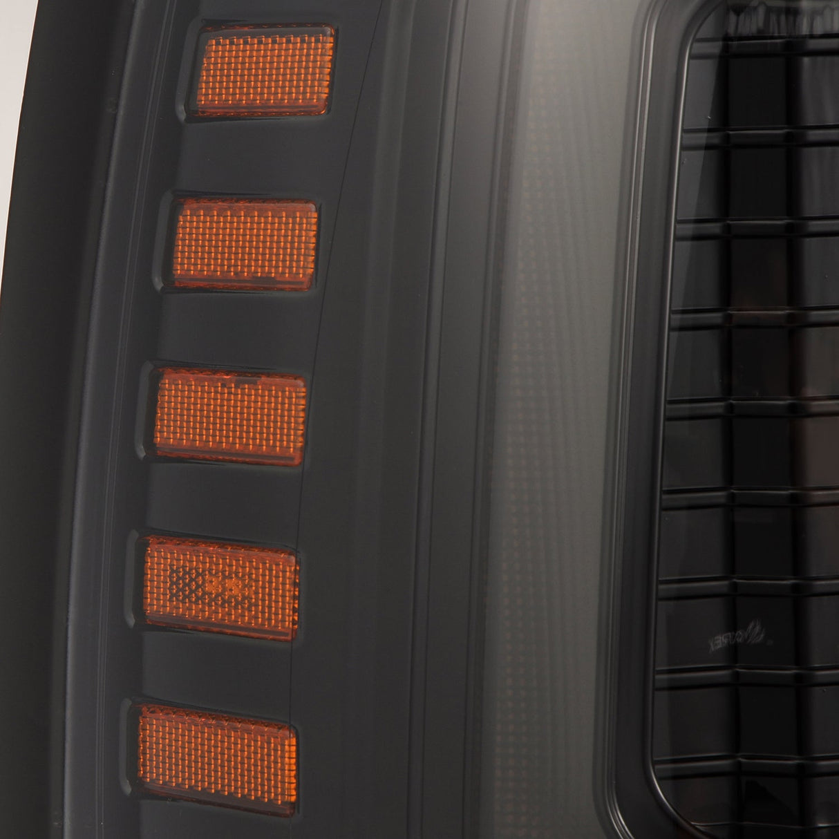 92-96 Ford F-Series/Bronco LED Projector Headlights Alpha-Black | AlphaRex