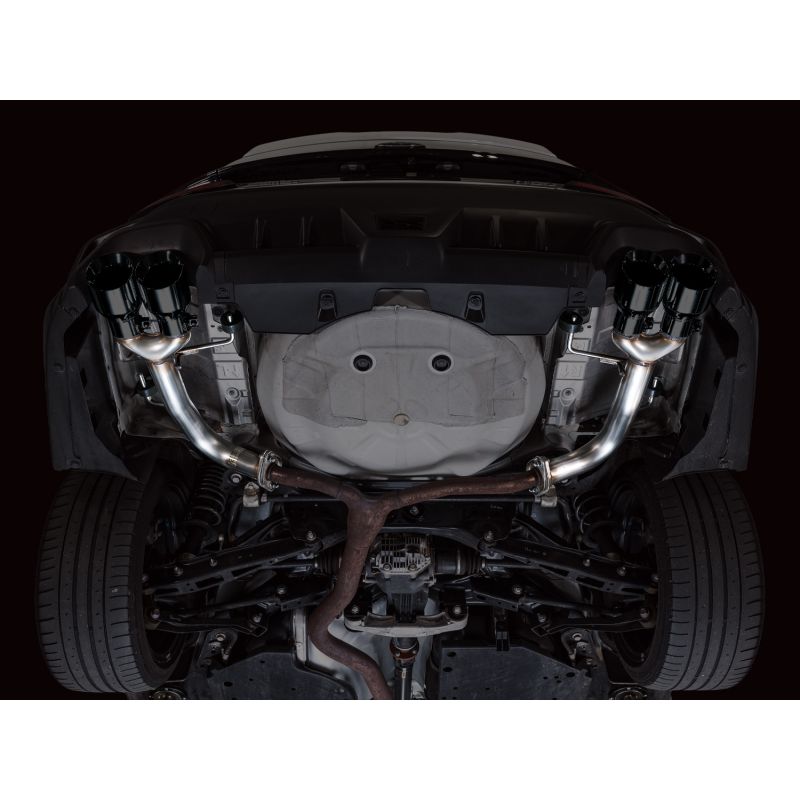 AWE Tuning 22-25 Subaru VB WRX Track Edition Axleback Exhaust - Diamond Black Tips