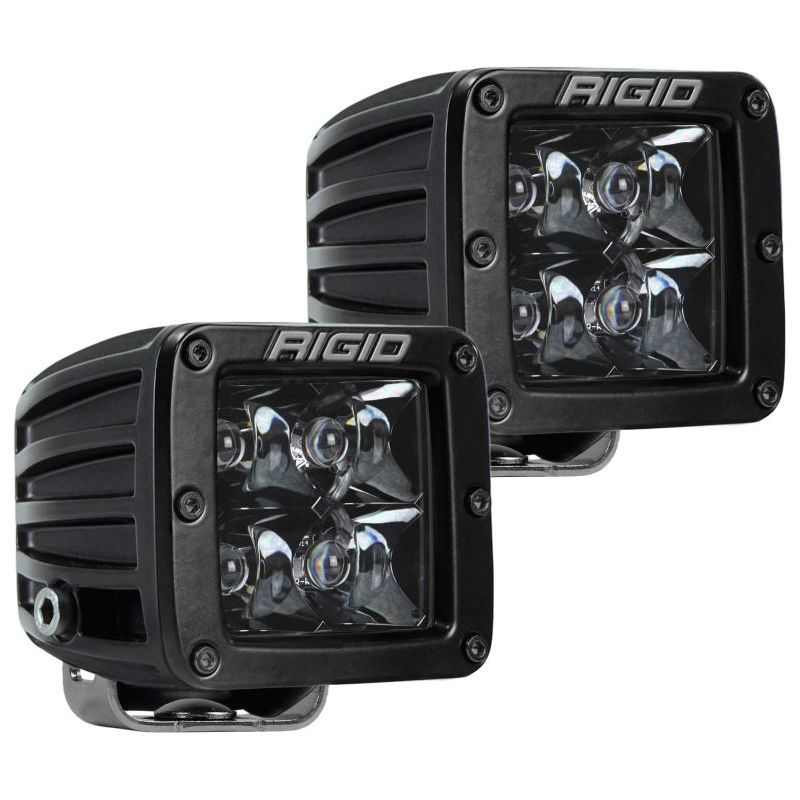 Rigid Industries D-Series Midnight Edition - Spot - Set of 2