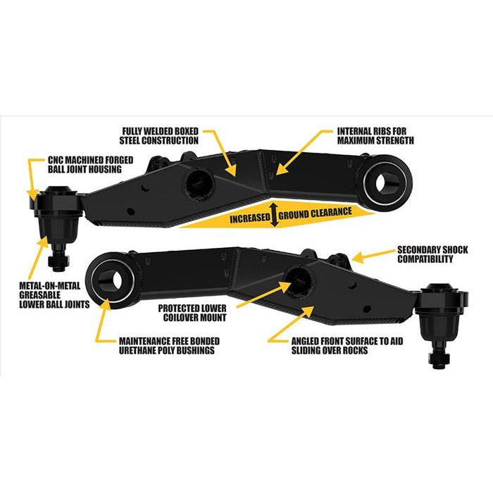 ICON 05-23 Toyota Tacoma Lower Control Arm Kit