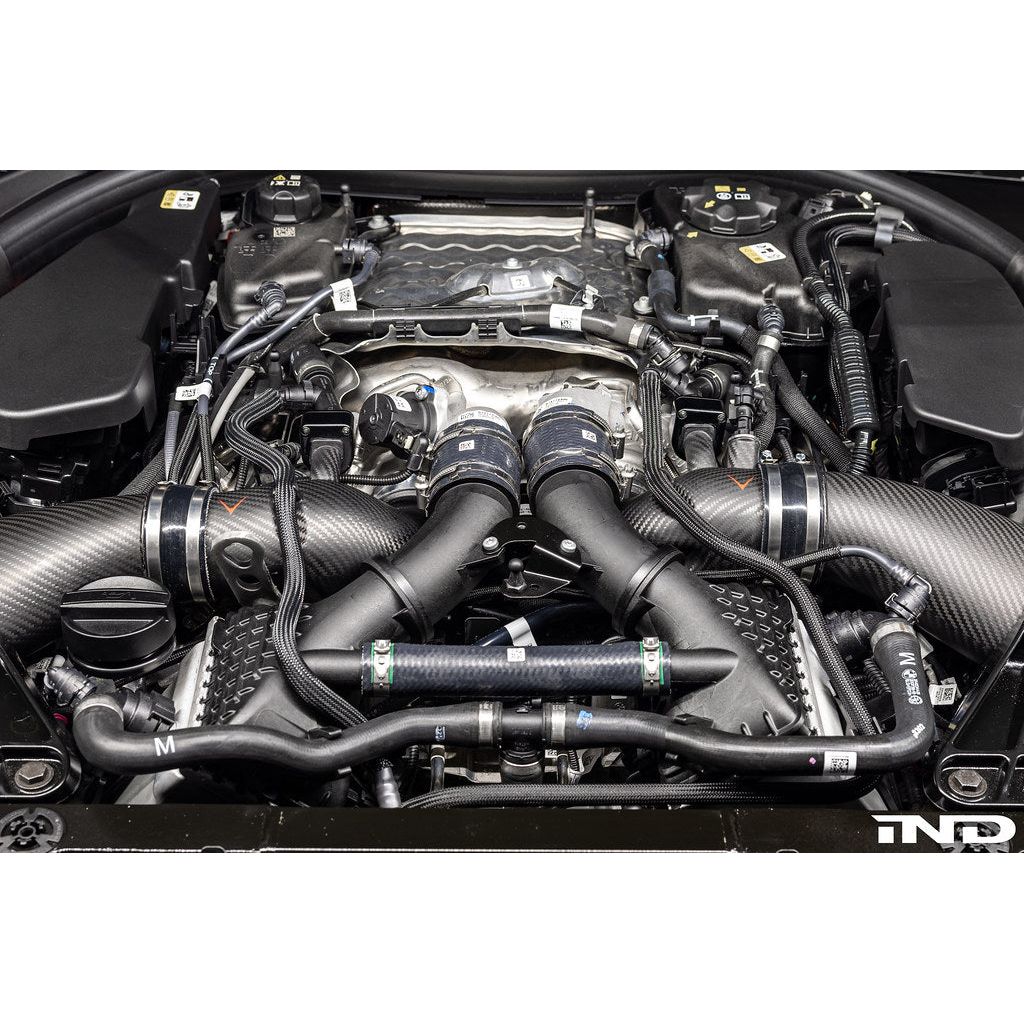 Eventuri BMW G90 / G99 M5 (S68) Carbon Turbo Inlet Set