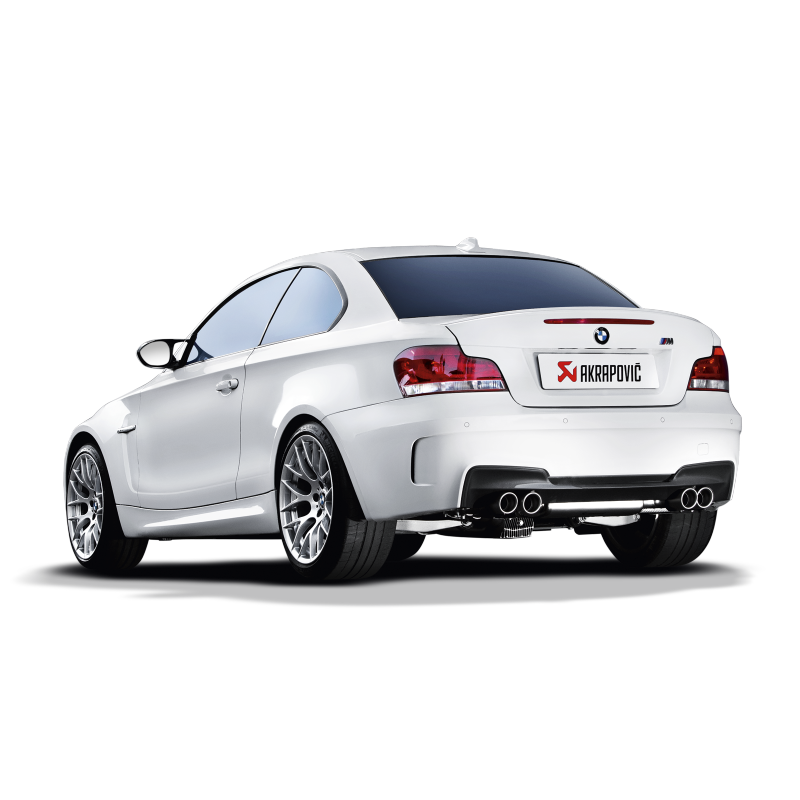 Akrapovic 11-12 BMW 1 Series M Coupe (E82) Slip-On Line (Titanium) w/ Carbon Tips