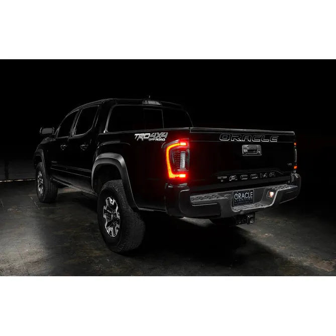 Oracle Lighting 16-23 Gen 3 Toyota Tacoma Black Series Flush Style LED Tail Lights