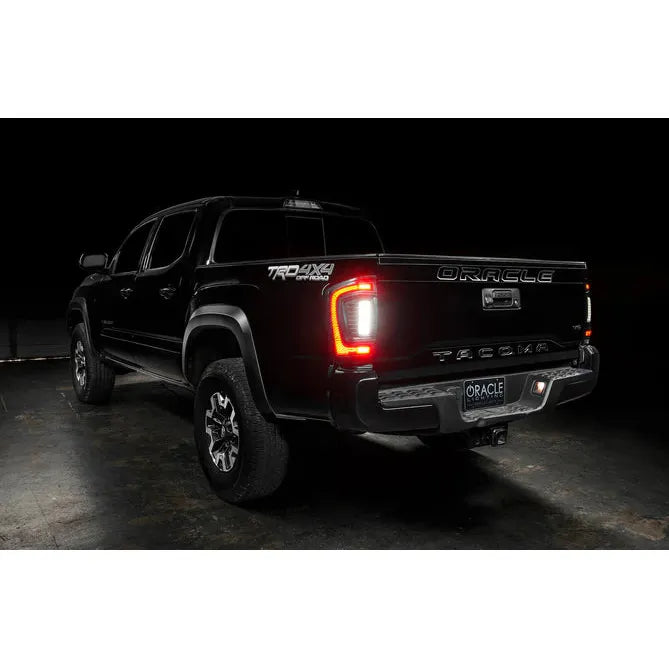 Oracle Lighting 16-23 Gen 3 Toyota Tacoma Black Series Flush Style LED Tail Lights