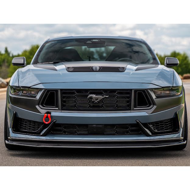 2024+ Ford Mustang Dark Horse Factory Carbon Fiber Front Bumper Lip Splitter