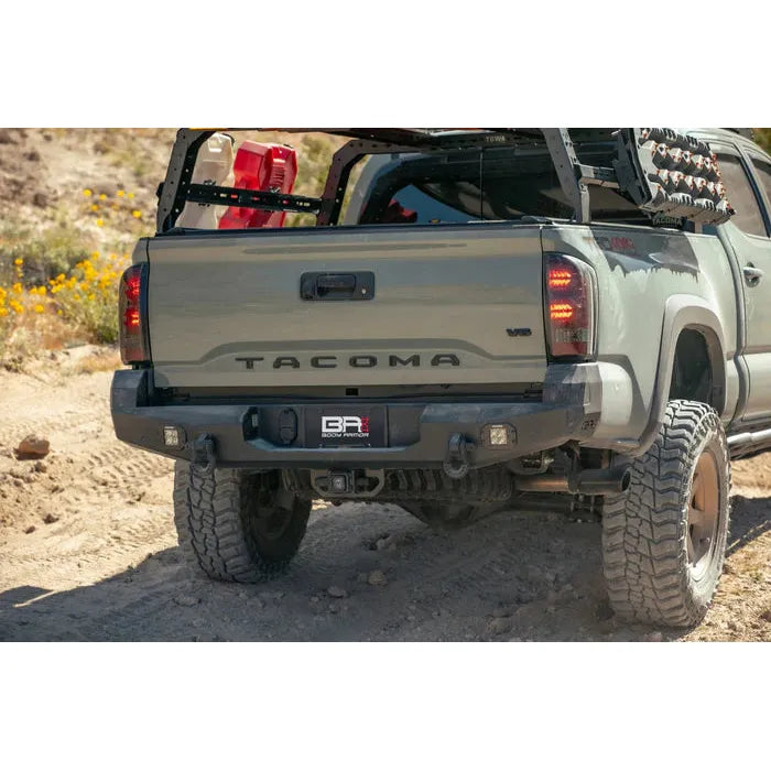 Body Armor 4X4 16-23 Toyota Tacoma Pro Series II Rear Bumper