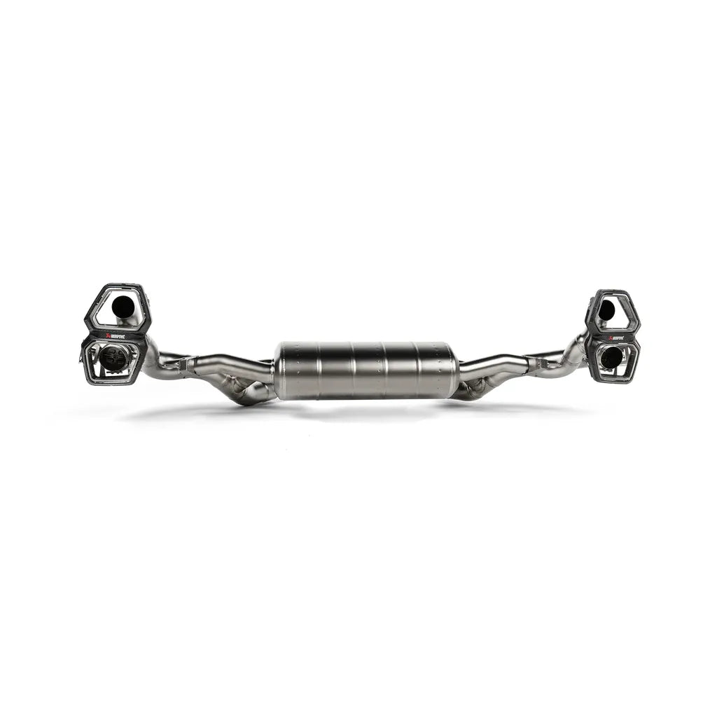 Akrapovic 23-24 BMW XM (G09) TwinPower Turbo V8 Hybrid Slip-On Race Line (Titanium) w/ Carbon Tips