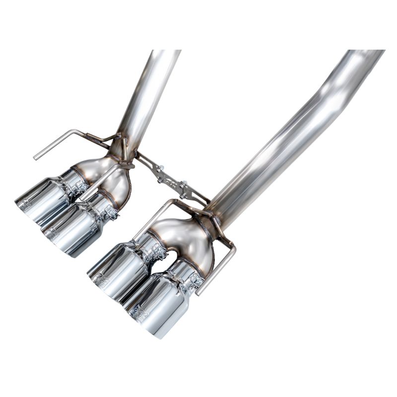 AWE Tuning C6 Chevrolet Corvette Z06/ZR1 Track Edition Axle-back Exhaust w/ Chrome Silver Tips