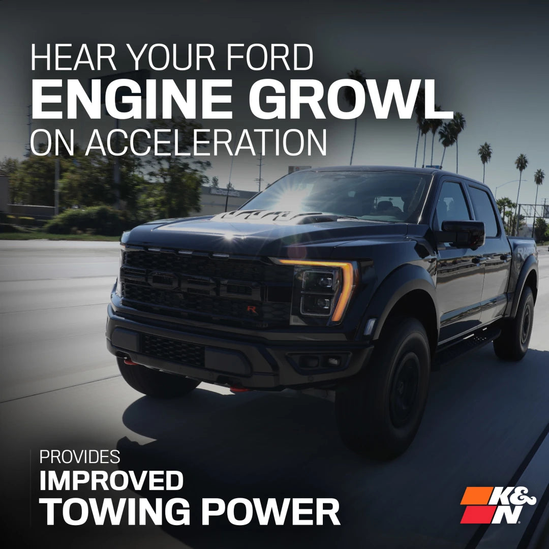 K&N 23-24 Ford F150 Raptor R 5.2L V8 Performance Air Intake System