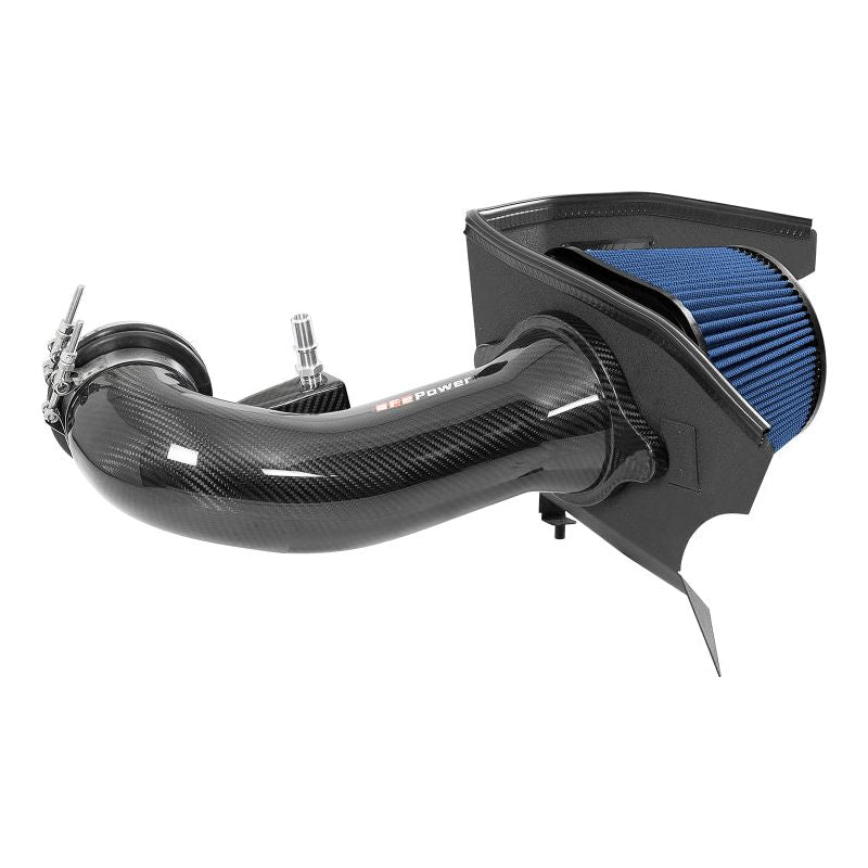 aFe Track Series Carbon Fiber Pro 5R AIS - 16-19 Chevrolet Camaro SS V8-6.2L