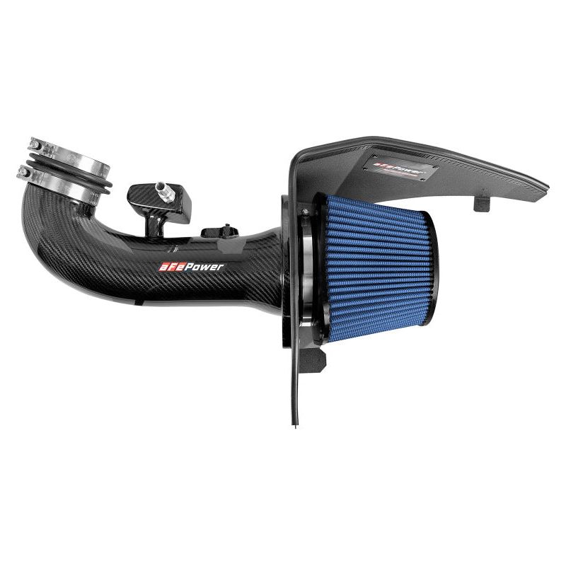 aFe Track Series Carbon Fiber Pro 5R AIS - 16-19 Chevrolet Camaro SS V8-6.2L