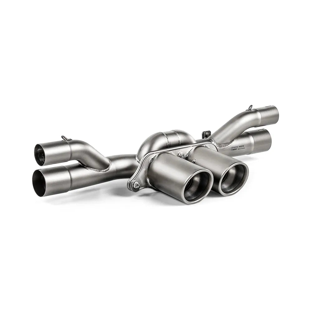 Akrapovic 2018 Porsche 911 GT3 (991.2) Slip-On Race Line (Titanium) w/Tips & Carbon Fiber Diffuser