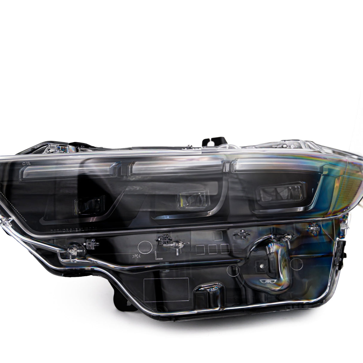 2024+ Ford Mustang S650 Headlights With Gloss Black Housing (Pair)