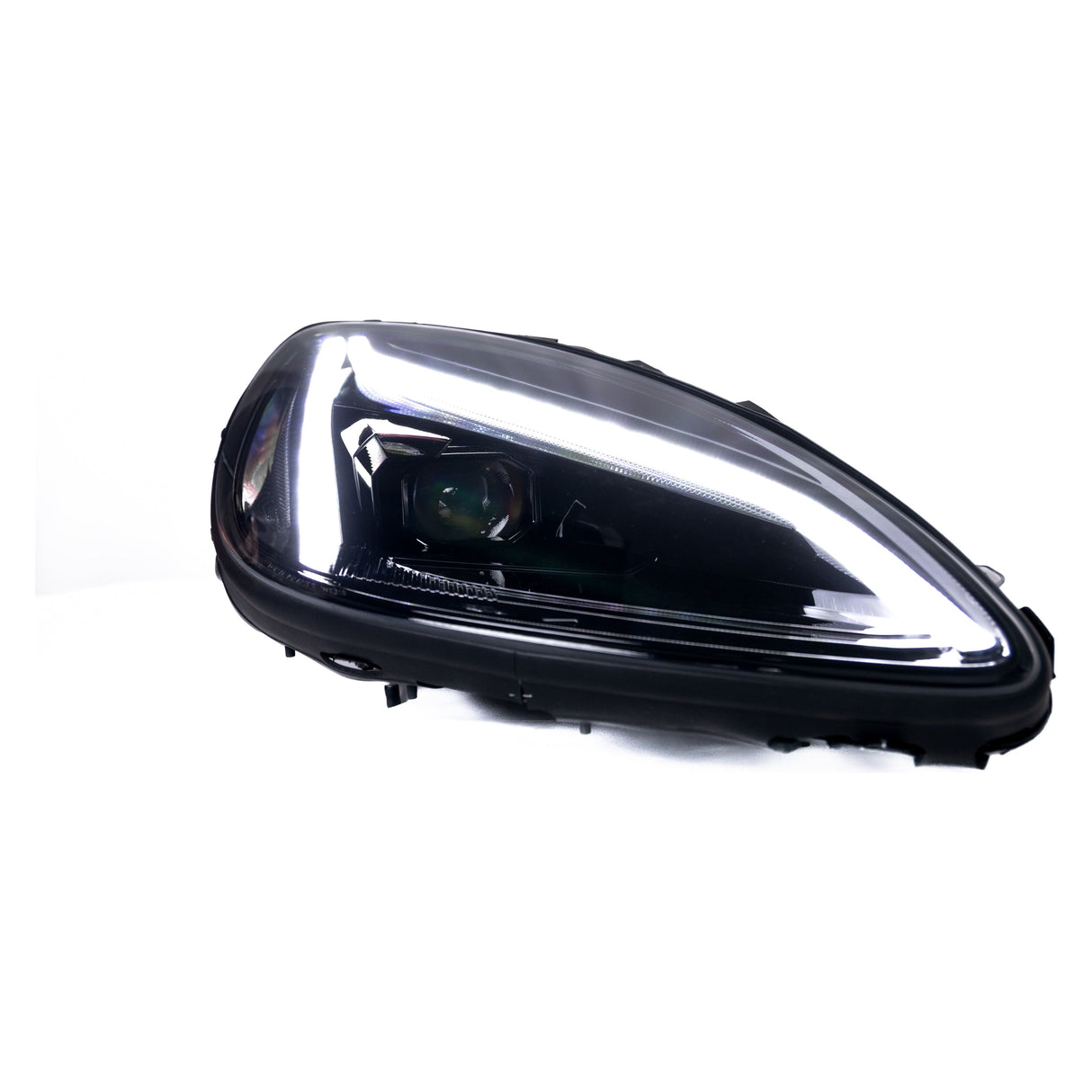 2005-2013 Corvette C6 Projector LED Headlights C8 Style Amber Sequential Turn Signals