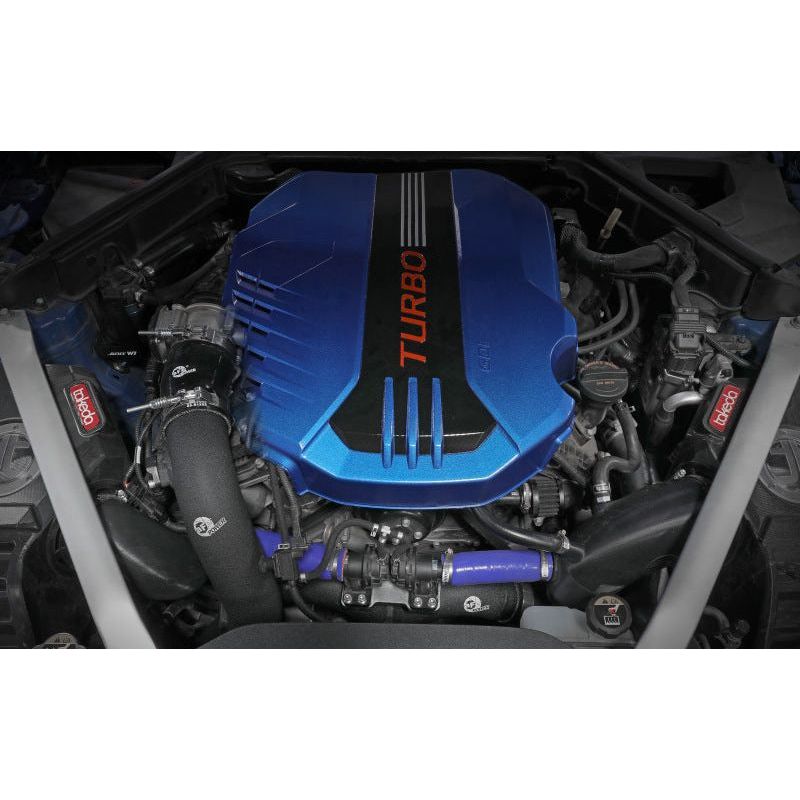 AFE 2018-2023 Kia Stinger V6-3.3L BladeRunner Alum Hot/Cold Charge Pipe Kit Black