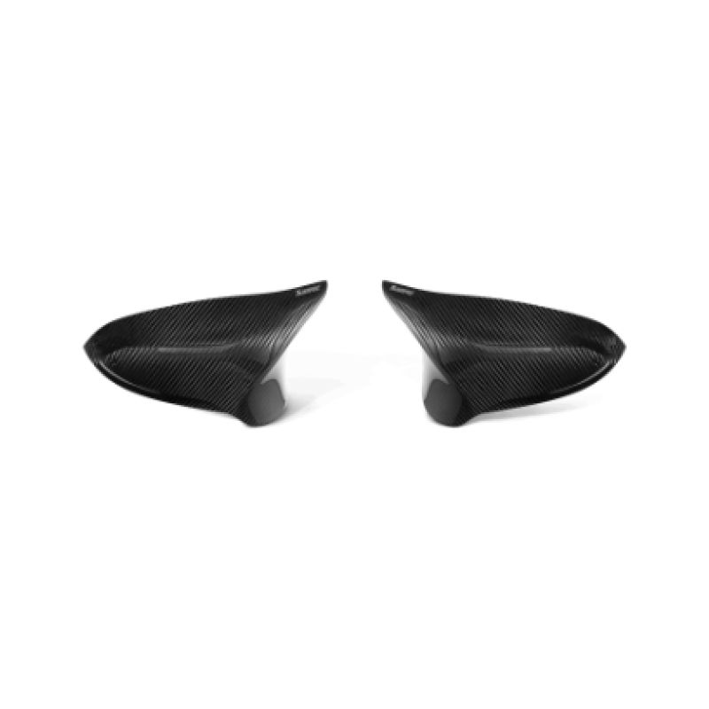 Akrapovic 2014+ BMW M3 (F80) Carbon Fiber Mirror Cap Set - High Gloss