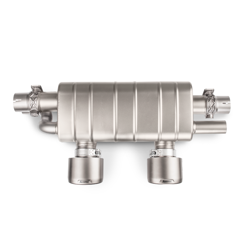 Akrapovic 16-17 Porsche 911 Carrera S/4/4S/GTS (991.2) Slip-On Line (Titanium) w/ Titanium Tips