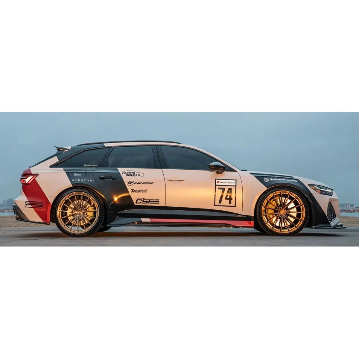 CSF 2020+ Audi C8 RS6/RS7 High-Performance Intercooler System (OEM PN 4K0 145 805 P / 4K0 145 806 B)