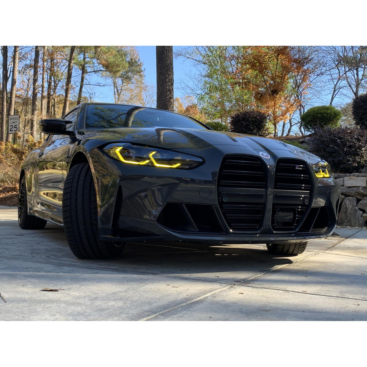 G8X M3 / M4 Pre-LCI CSL Style Yellow DRL LED Module Set