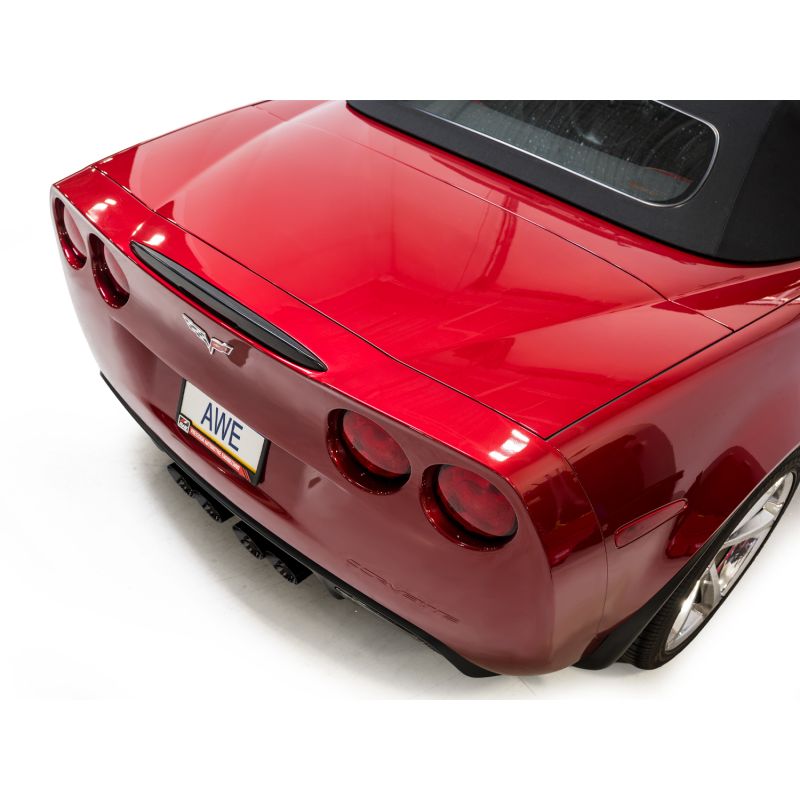 AWE Tuning 09-13 Chevrolet Corvette 6.2L Touring Edition Axle-back Exhaust w/ Diamond Black Tips