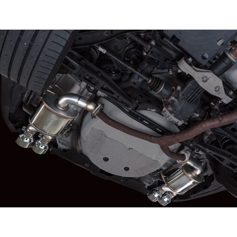 AWE Tuning 22-25 Subaru VB WRX Touring Edition Axleback Exhaust - Chrome Silver Tips