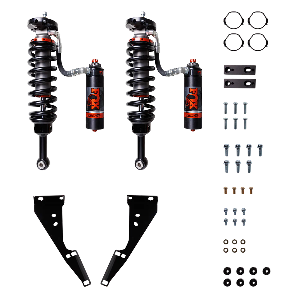 Fox 05-23 Toyota Tacoma 2.5 Factory Race Series Internal Bypass Front Shock Kit 2-3in Lift