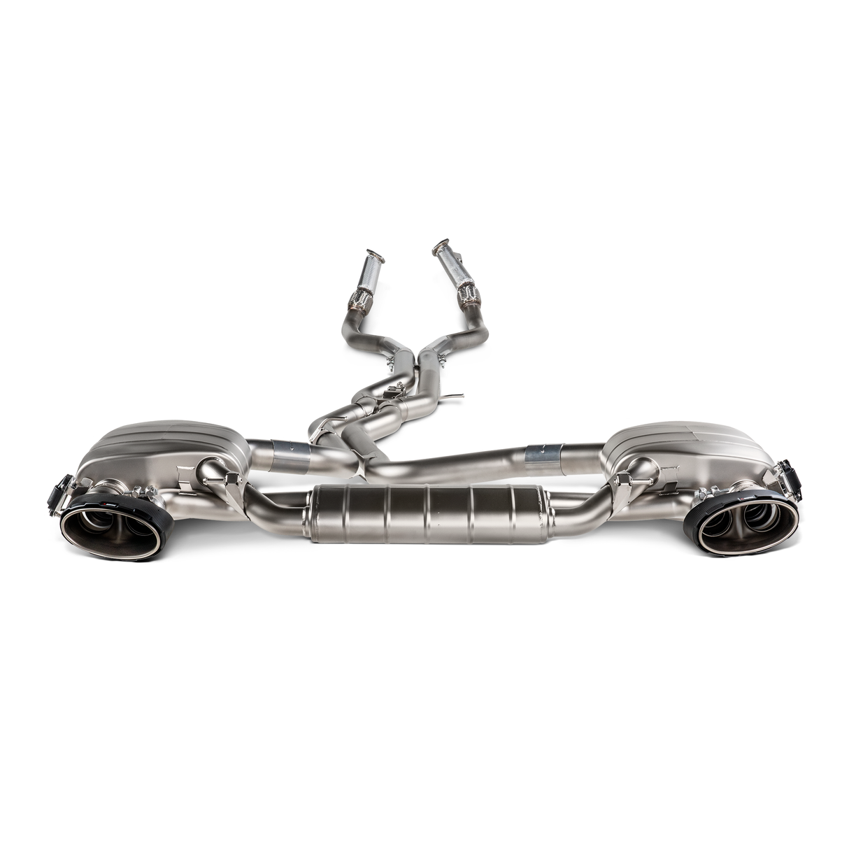 Akrapovic - 2023 Audi RS6 Performance Avant (C8) Evolution Line Cat Back (Titanium) (Req Link Pipe Set)