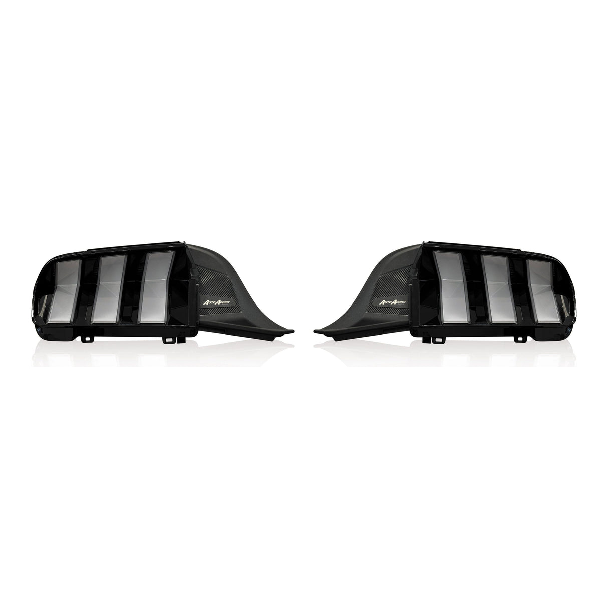 2024+ Ford Mustang S650 Euro Style Taillights Amber Turn Signal Sequential