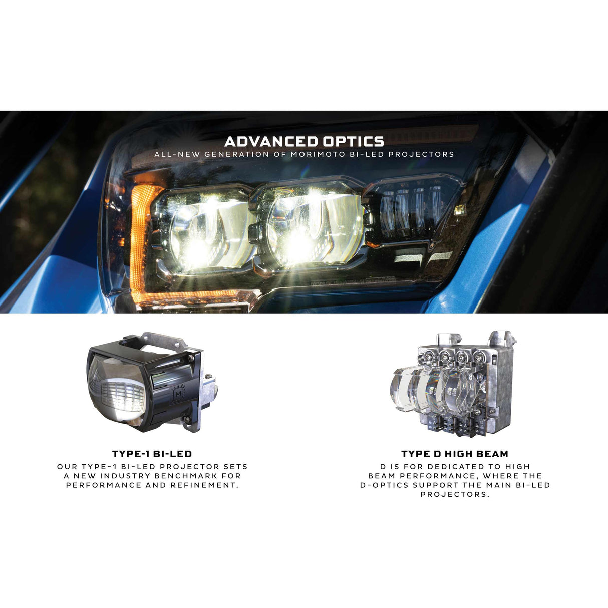 2016-2023 Toyota Tacoma - Morimoto XB EVO LED Headlights
