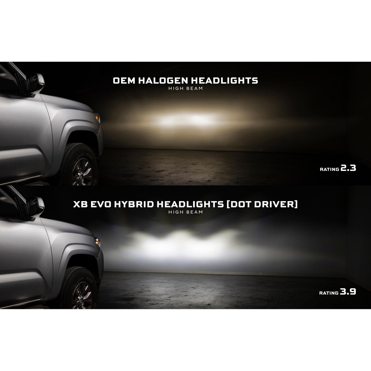 2016-2023 Toyota Tacoma - Morimoto XB EVO Hybrid LED Headlights