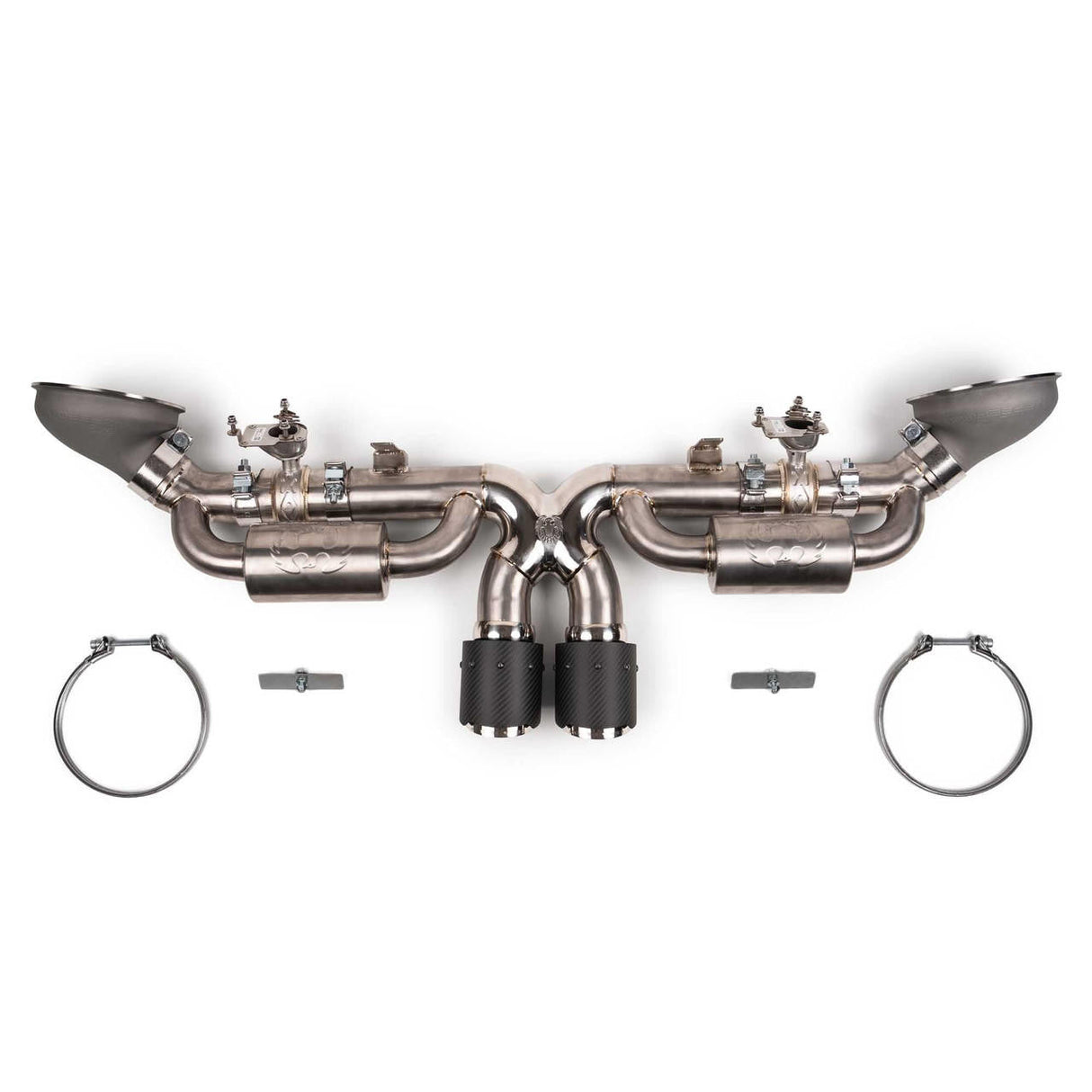 Fabspeed Porsche 992 GT3 / GT3 RS Titanium Valved Cat-Back Exhaust System (2022+)