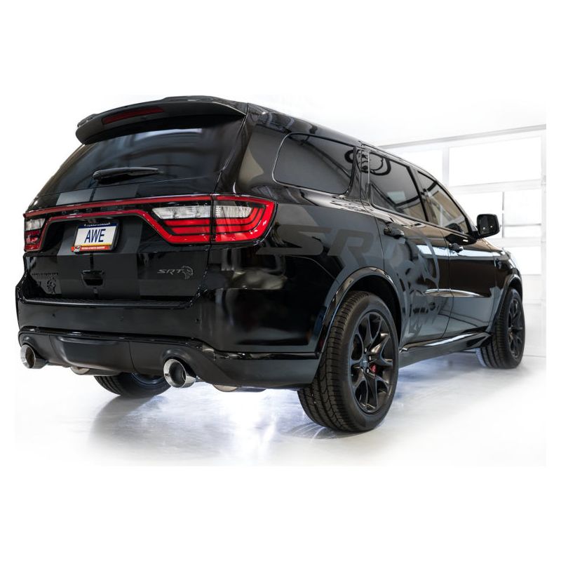 AWE Tuning 18-23 Dodge Durango SRT & Hellcat Touring Edition Exhaust - Chrome Silver Tips