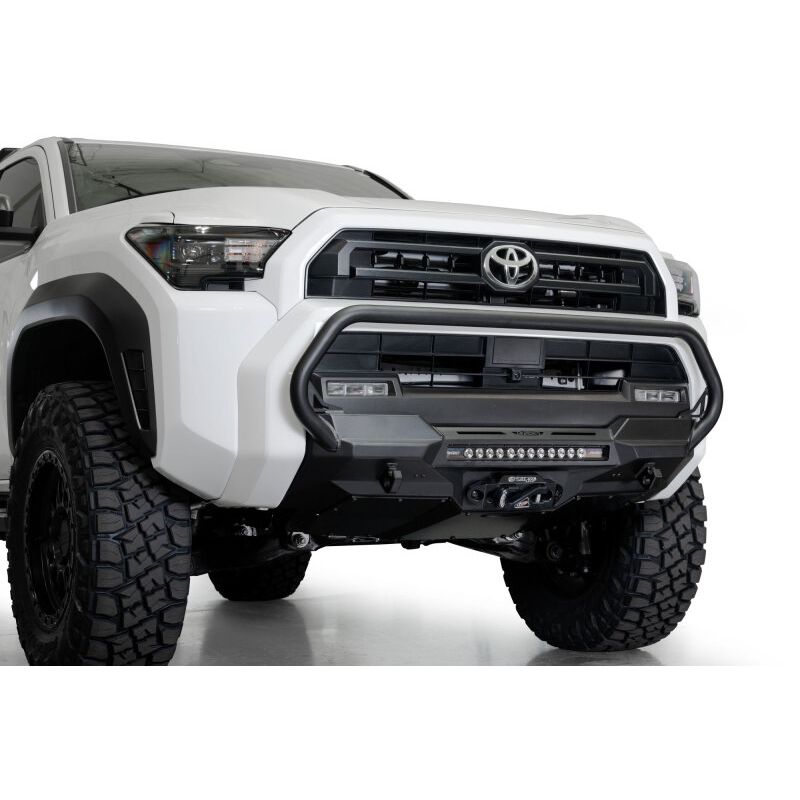 Addictive Desert Designs 2025+ Toyota 4Runner Stealth Center Mount Front Bumper w/ Top Hoop