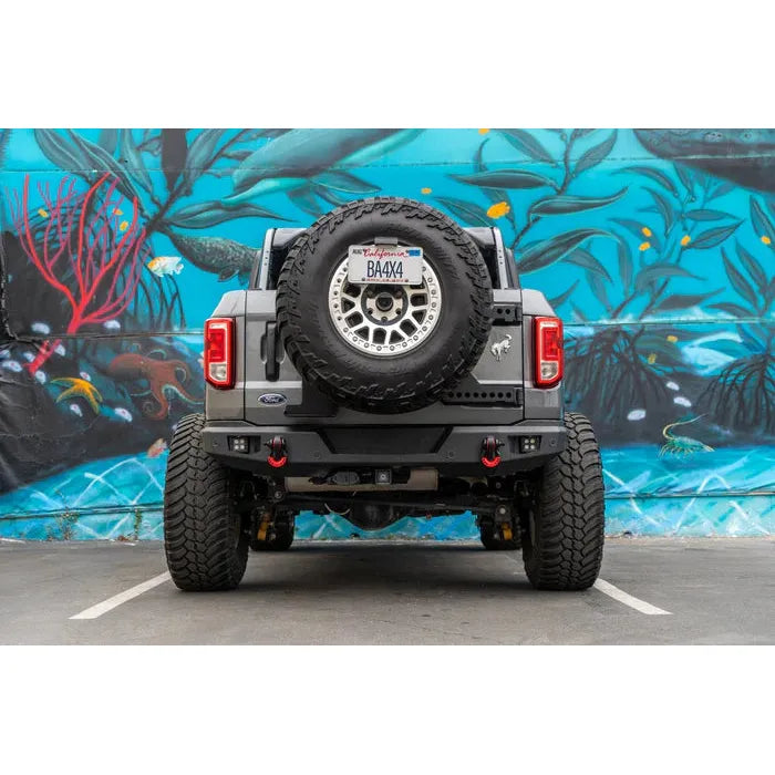 Body Armor 4x4 21-24 Ford Bronco Tire Carrier - Black