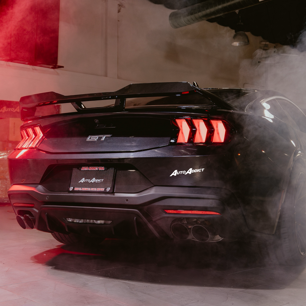 2024+ Ford Mustang S650 Euro Style Taillights Amber Turn Signal Sequential