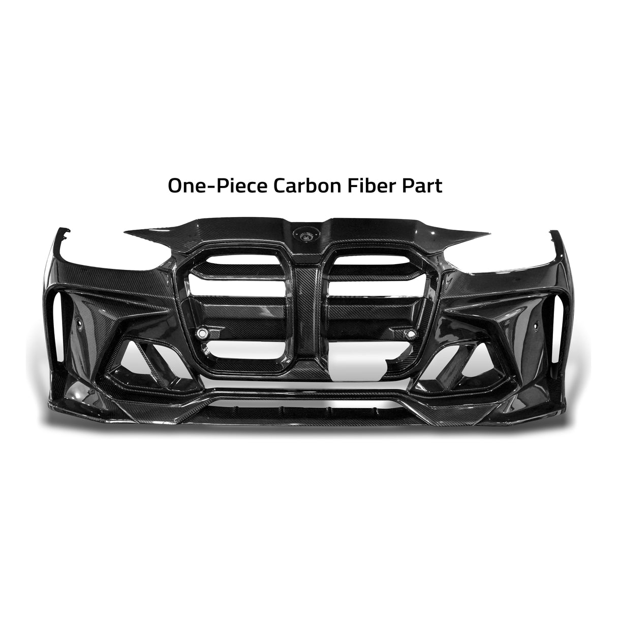Vorsteiner - GTS-V BMW G8X M3 | M4 One-Piece Carbon Fiber Aero Front Bumper