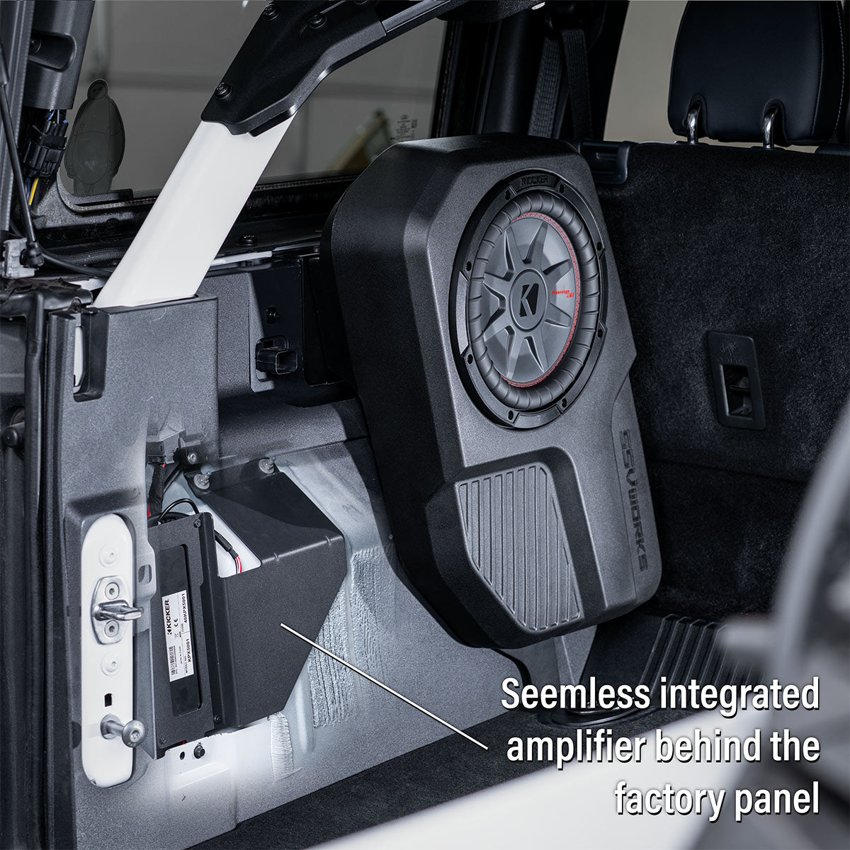 2021-2026 Ford Bronco SSV Works 4-Door Plug-&-Play Complete 10" Subwoofer Kit