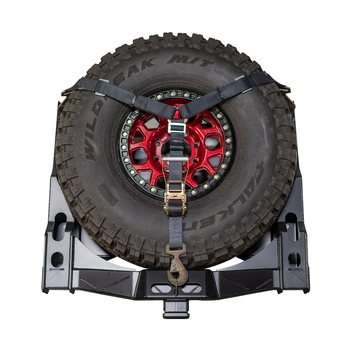 Super duty spare tire mount