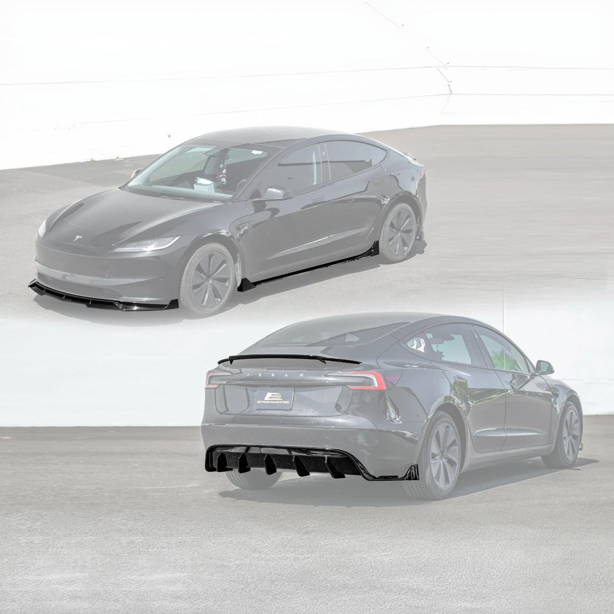 2024+ Tesla Model 3 Highland Performance Body Kit