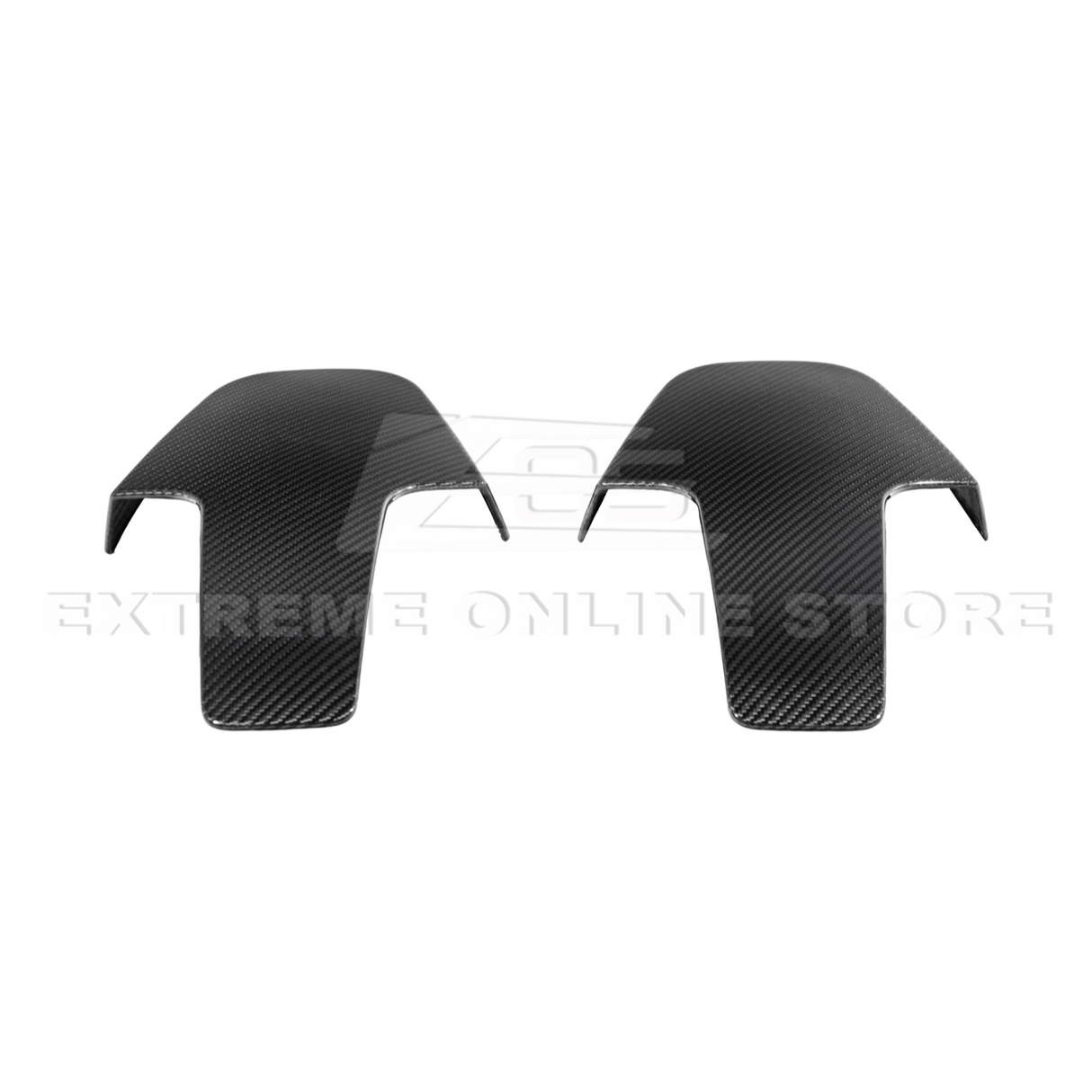 BMW G87 G80 G82 M2 M3 M4 Dry CARBON FIBER Tape-On Full Seat Back Cover Pair