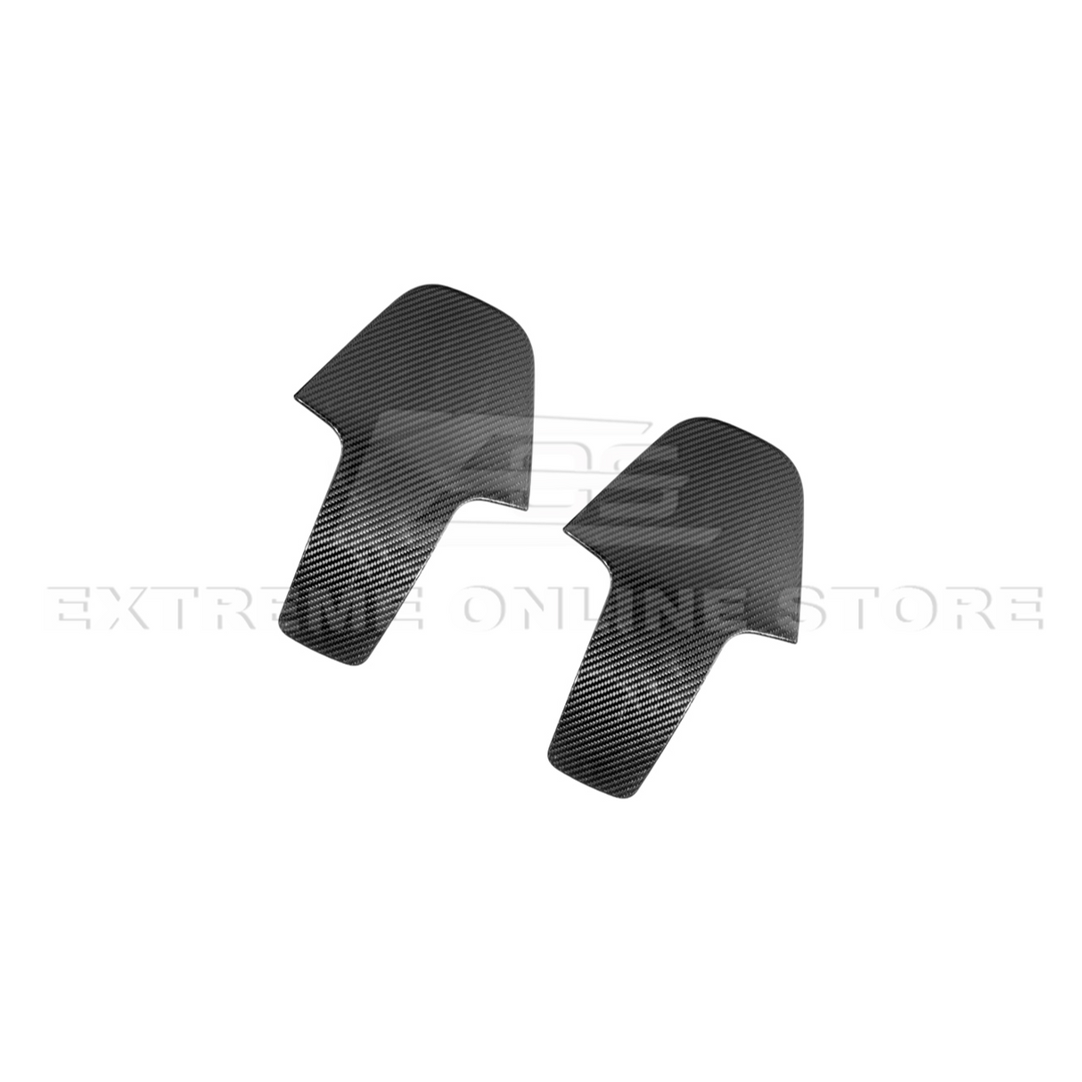 BMW G87 G80 G82 M2 M3 M4 Dry CARBON FIBER Tape-On Full Seat Back Cover Pair