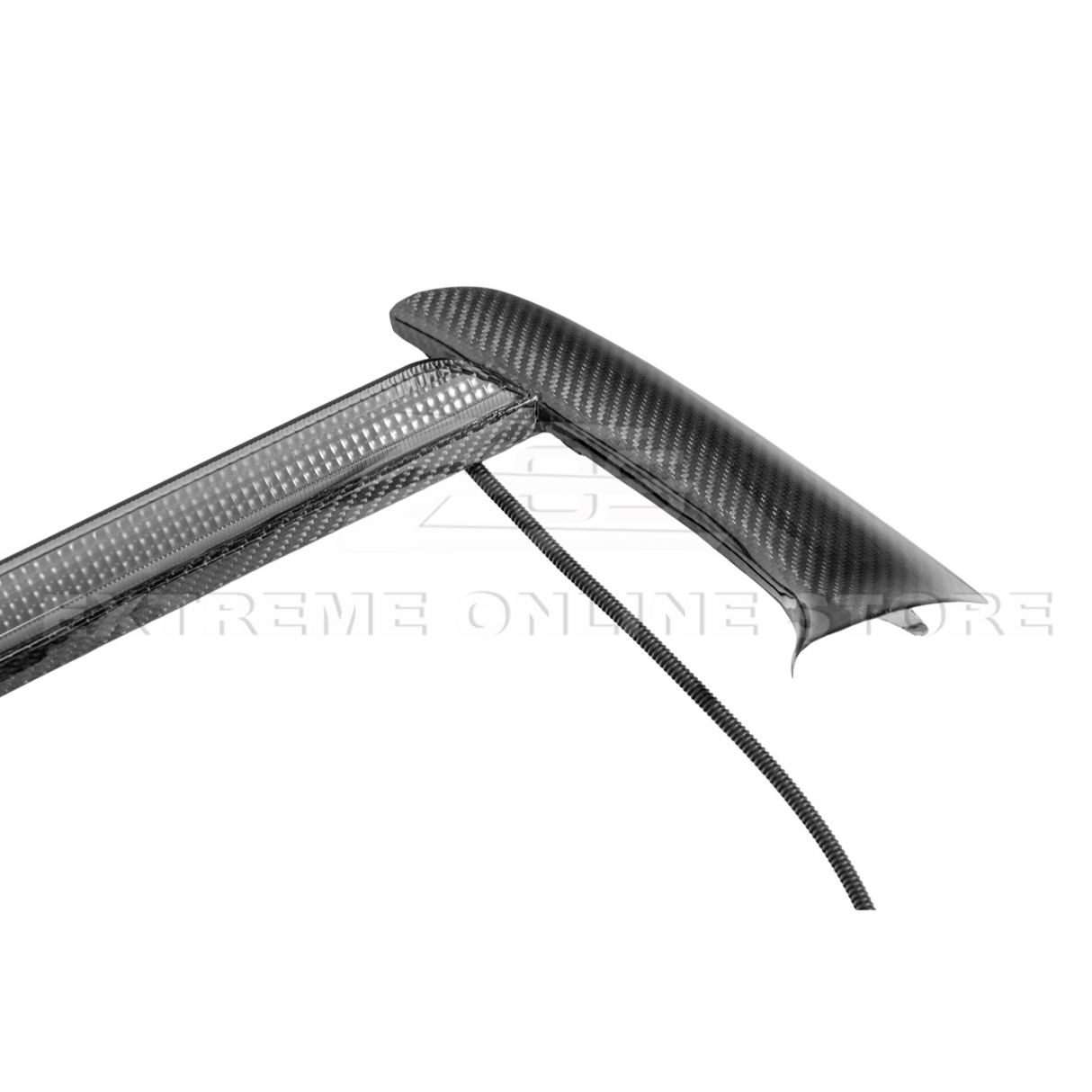 2020+ Corvette C8 Carbon Fiber Sequential LED DRL Light Bar Bezel Insert