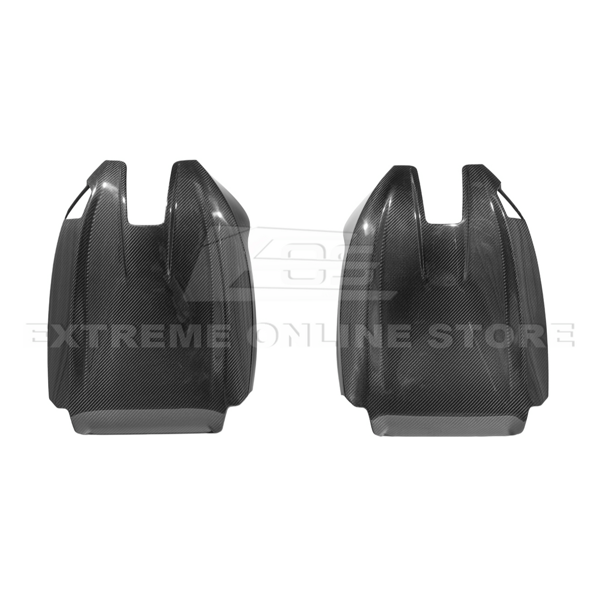 BMW G87 G80 G82 M2 M3 M4 Dry CARBON FIBER Tape-On Full Seat Back Cover Pair