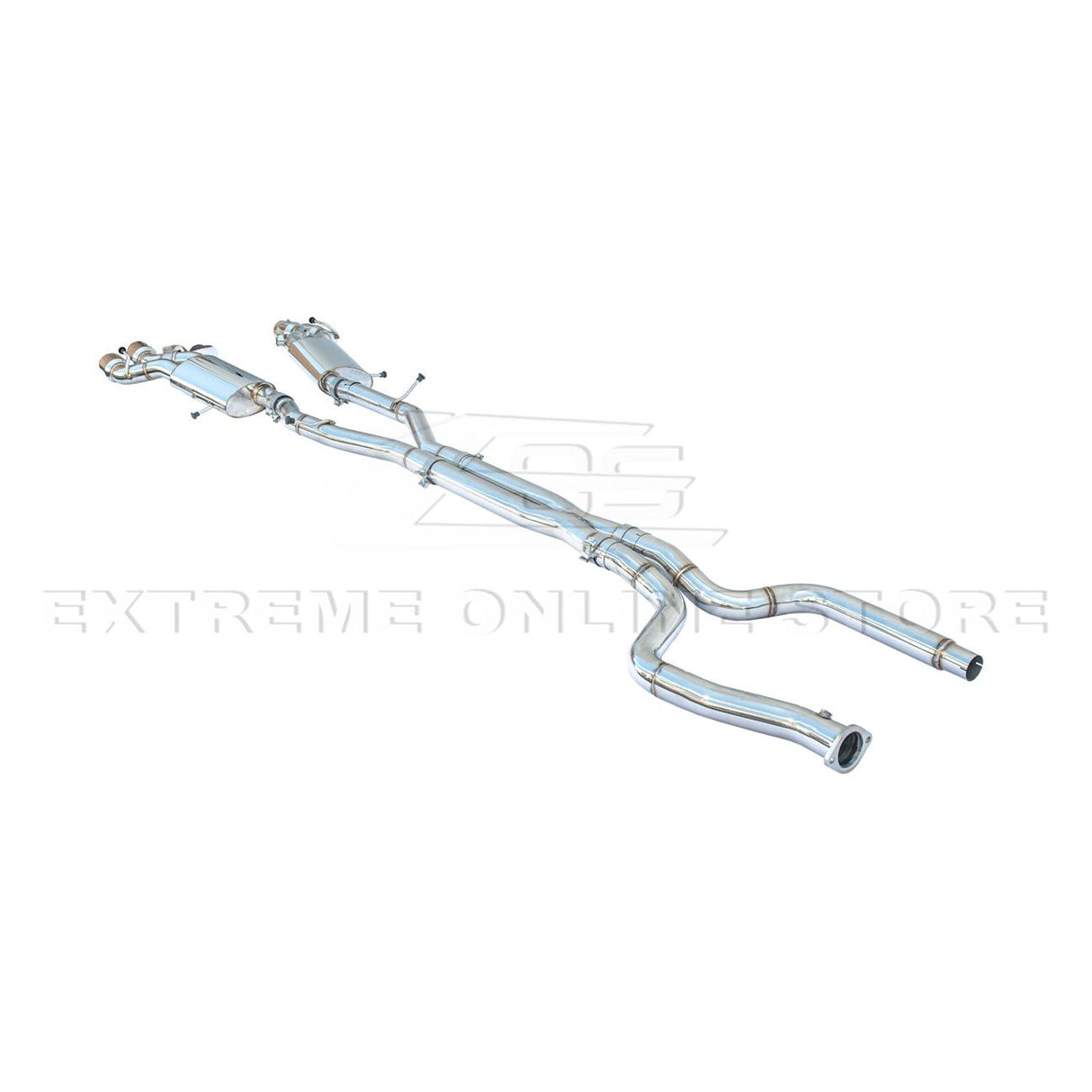 2016-2019 Cadillac CTS-V Muffler Resonated Cat Back Exhaust
