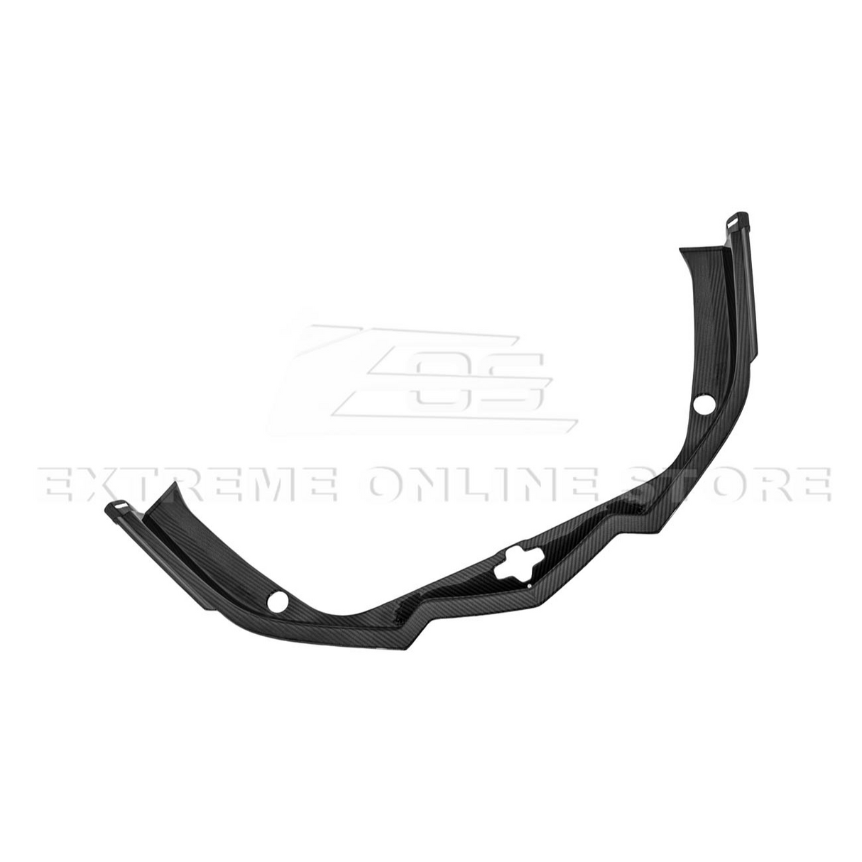Corvette C8 DRY CARBON FIBER Front Trunk Trim Cover Kit