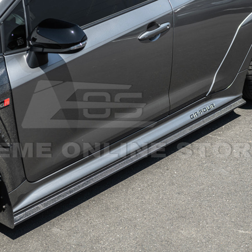 2025+ Toyota GR Corolla CARBON FIBER Front Lip Side Skirts Panel Rear Apron