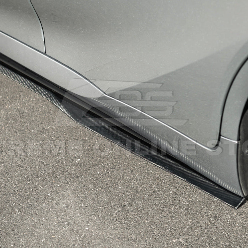 2021+ Lexus IS - Carbon Fiber Novel Style Front Lip Splitter & Side Skirts